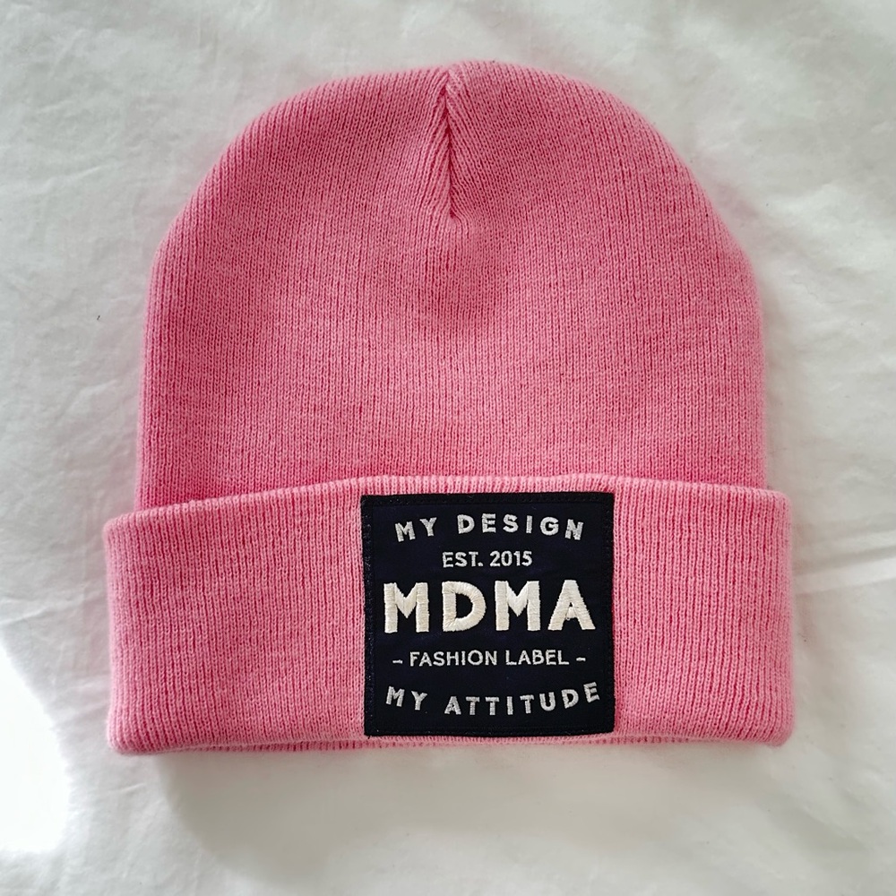 Pink MDMA Beanie